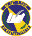88th Contracting Squadron, US Air Force.png