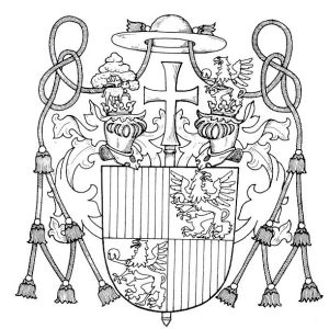 Arms (crest) of Johann Anton Ernst von Schaffgotsche