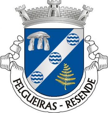 Brasão de Felgueiras (Resende)/Arms (crest) of Felgueiras (Resende)