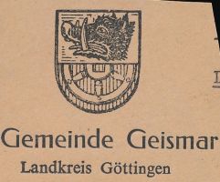 Wappen von Geismar/Arms (crest) of Geismar