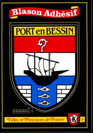 Blason de Port-en-Bessin-Huppain