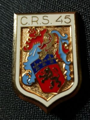 Arms of Republican Security Company 45, France