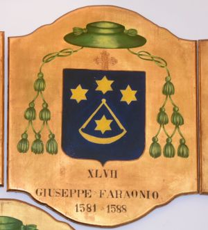 Arms (crest) of Giuseppe Faraoni