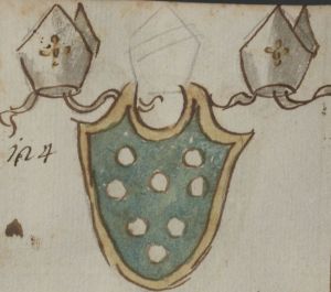 Arms of Benozzo Federighi