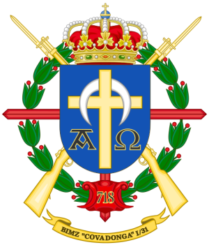 Mechanized Infantry Battalion Covadonga I-31, Spanish Army.png