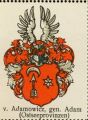 Wappen von Adamowicz nr. 3541 von Adamowicz