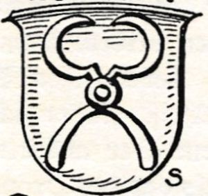 Arms (crest) of Engelbert Fischer (Abbot of Attel)