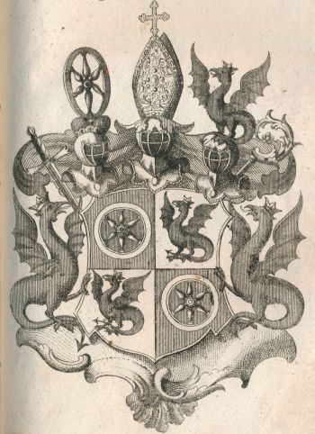 Arms (crest) of Emmerich Joseph von Breidbach zu Bürresheim