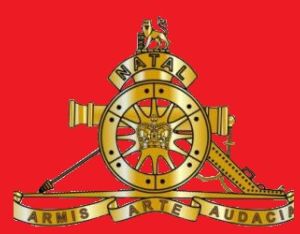 Coat of arms (crest) of the Natal Field Artillery, South African Army