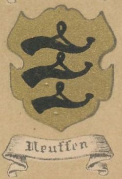 Wappen von Neuffen/Coat of arms (crest) of Neuffen