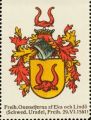 Wappen Freiherr Oxenstjerna af Eka och Lindö nr. 2889 Freiherr Oxenstjerna af Eka och Lindö