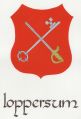 Wapen van Loppersum/Arms (crest) of Loppersum