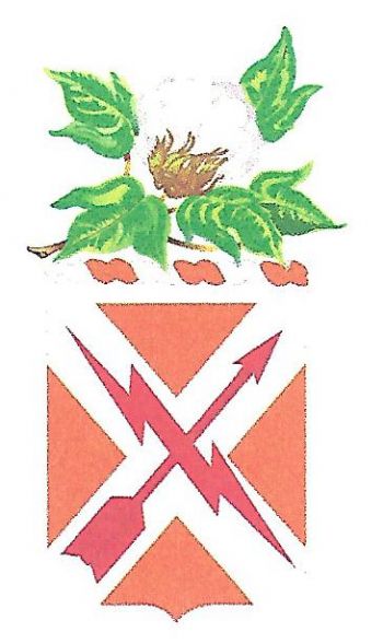 Arms of 711st Signal Battalion, Alabama Army National Guard