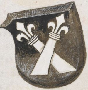 Arms (crest) of Heinrich von Ramstein