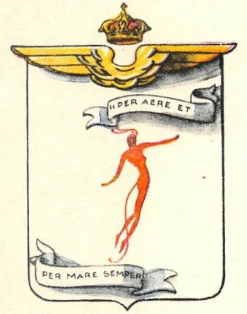 Coat of arms (crest) of the 145th Hydroplane Squadron, Regia Aeronautica