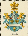 Wappen von Klinglin nr. 1484 von Klinglin