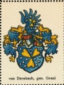 Wappen von Dernbach nr. 1803 von Dernbach
