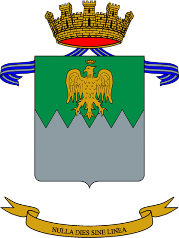 Coat of arms (crest) of the Julia Logistics Battalion, Italian Army