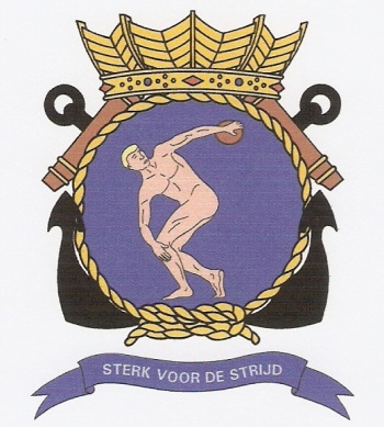 Coat of arms (crest) of the Physical Training and Sport, Netherlands Navy