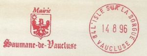 Arms of Saumane-de-Vaucluse