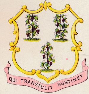 Coat of arms (crest) of Connecticut