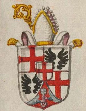 Arms of Johann Georg von Hallwill