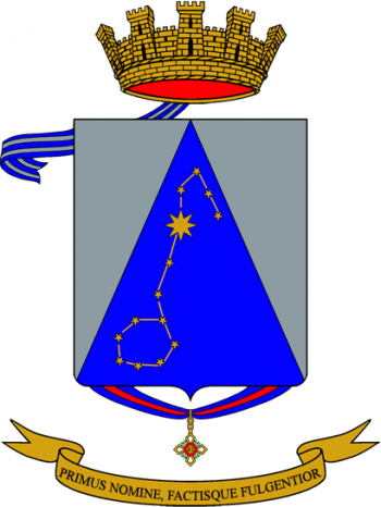 Coat of arms (crest) of the 1st Army Aviation Regiment Antares, Italian Army