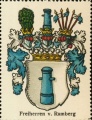 Wappen Freiherren von Ramberg nr. 2040 Freiherren von Ramberg