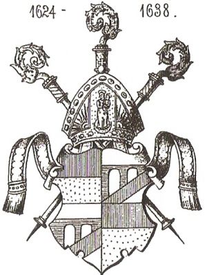 Arms of Johann Christoph von Brambach