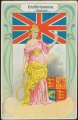 Arms, Flags and Types of Nations trade card Grossbritannien Hauswaldt Kaffee