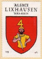 Blason de Lixhausen/Arms (crest) of Lixhausen