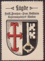 Wappen von Lügde/Arms (crest) of Lügde