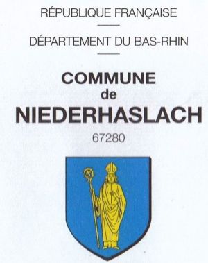 Blason de Niederhaslach