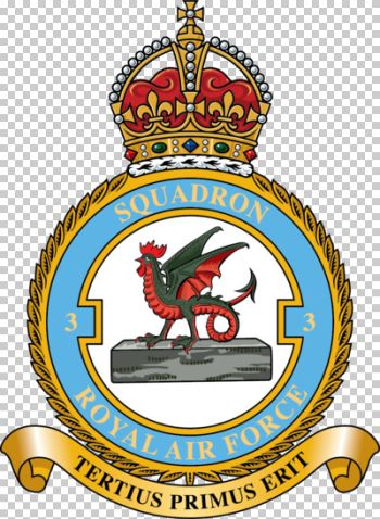 Coat of arms (crest) of No 3 Squadron, Royal Air Force