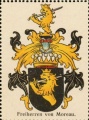 Wappen Freiherren von Moreau nr. 1642 Freiherren von Moreau