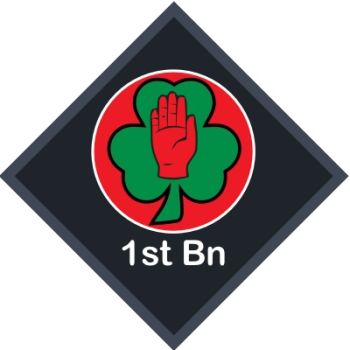Coat of arms (crest) of the 1st Northern Ireland Cadet Battalion, United Kingdom