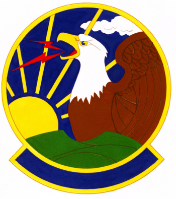 Coat of arms (crest) of the 341st Missile Security Squadron, US Air Force