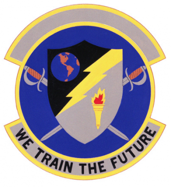 Coat of arms (crest) of the 3484h Student Squadron, US Air Force