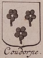Wapen van Coudorpe/Arms (crest) of Coudorpe