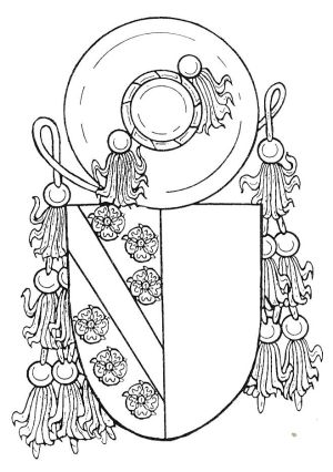 Arms of Gérard de la Garde