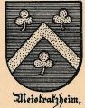 Wappen von Meistratzheim/ Arms of Meistratzheim