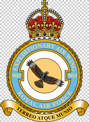 Coat of arms (crest) of No 905 Expeditionary Air Wing, Royal Air Force