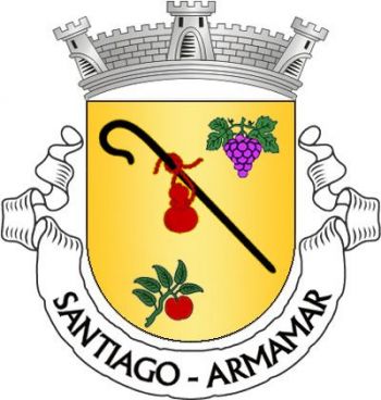 Brasão de Santiago (Armamar)/Arms (crest) of Santiago (Armamar)