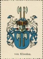 Wappen von Kloeden nr. 1288 von Kloeden