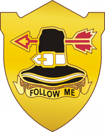 Arms of 385th (Infantry) Regiment, US Army
