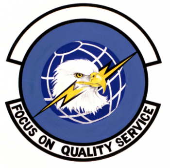 Coat of arms (crest) of the Air Force Media Squadron, US Air Force