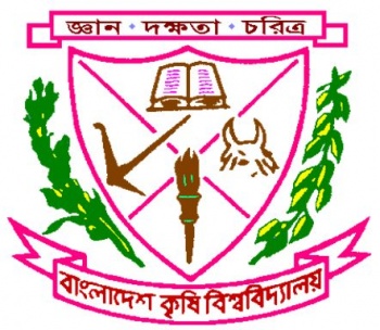 Coat of arms (crest) of Bangladesh Agricultural University