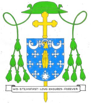 Arms (crest) of John Michael D'Arcy