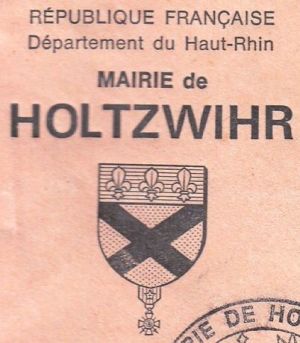 Blason de Holtzwihr