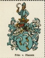 Wappen Freiherren von Hausen nr. 3031 Freiherren von Hausen